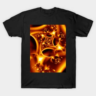 Fiery Fractal Flames T-Shirt